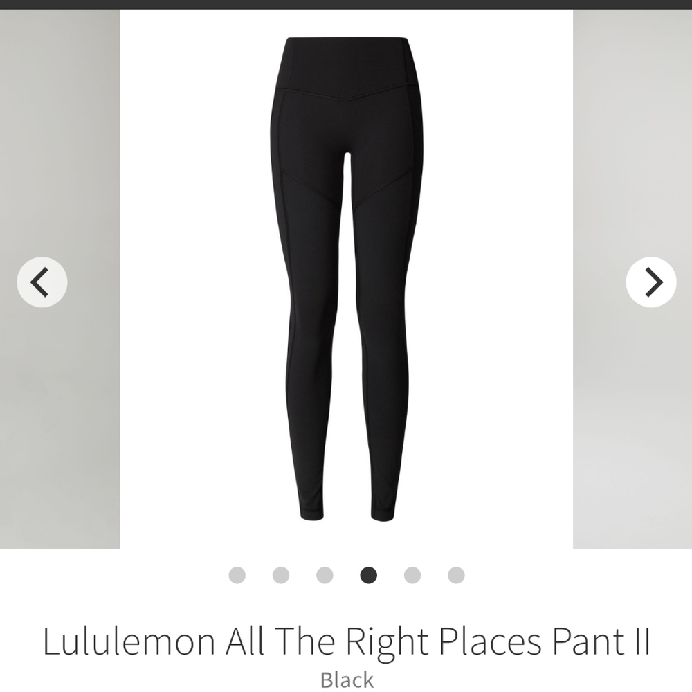 (SOLD!)Lululemon All The Right Places Pant II